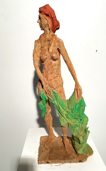 Nr. 1 Badende I Pappelholz H 70 cm