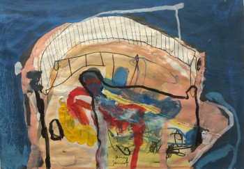 Nr. 9 Gitterbrücke 21 x 29,9 cm