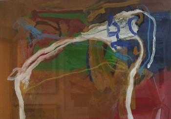 Nr. 7  Spielformen 1996 70 x 100 cm