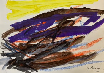 Nr. 61 o.T.  2006 Gouache a. Pap.  29,5 x 42 cm