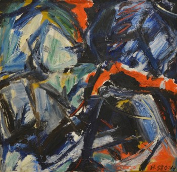 Nr. 47 HS-1344 2003 - 04 Öl a. Lw. 80 x 80 cm