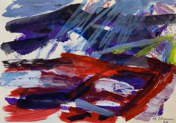 Nr. 56 o.T. 2006 Gouache a. Pap.  29,5 x 42 cm