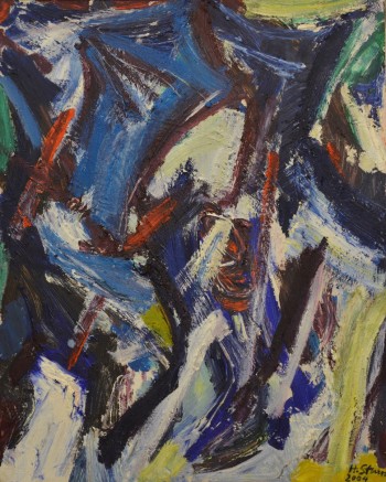 Nr. 49 HS-1356 2004 Öl a. Hartf. 100 x 80 cm