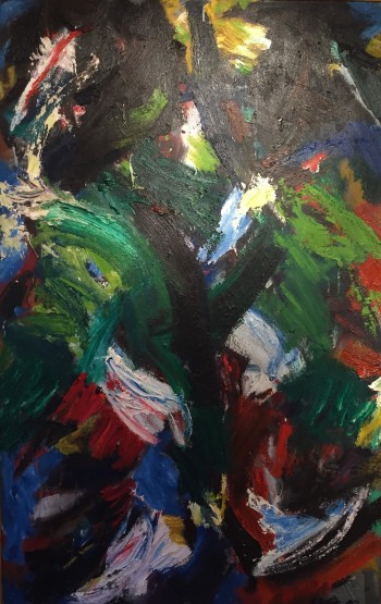 Nr. 16 o.T. 2003  164 x 100 cm