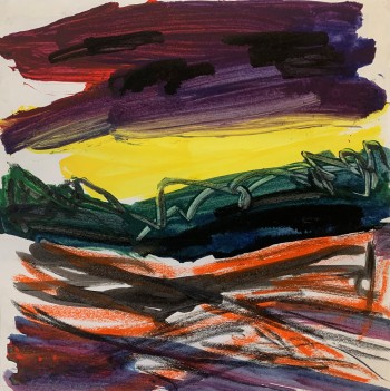 Nr. 66 o.T.  2005 Gouache a. Pap. 30 x 30 cm