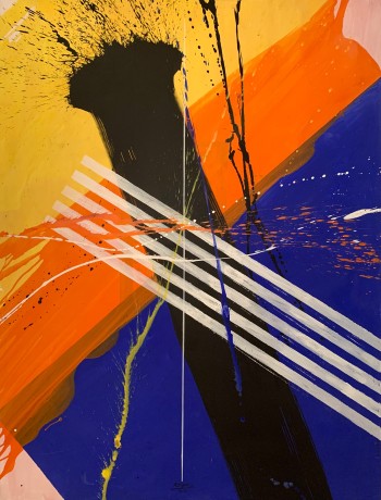 Nr. 50 I (41) 98-99 LW P 31899 1999 Öl a. Lw. 200 x 150 cm