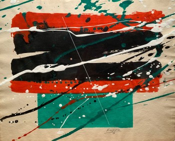 Nr. 60 II (88) 88 G P 1988 Gouache 36 x 44 cm