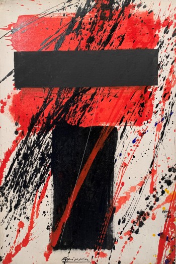 Nr. 12 (103) 86 L 29186 1986 Öl a. Lw. 90 x 60 cm