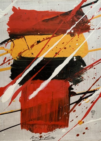 Nr. 41 (438) 85 G 1985 Gouache 30 x 22 cm