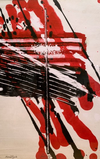 Nr. 32 I (84) 97  PA 1997  Monotypie  30 x 20 cm