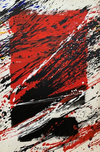 Nr. 13 (107) 86 L 3286 1986 Öl a Lw. 95 x 63 cm