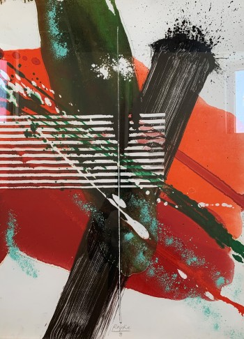 Nr. 10 II (9) 97 M PA 1997 Mischt. a. Pap. 75 x 55 cm