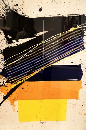 Nr. 53 II (44) 89 G P 1989 Gouache 106 x 75 cm