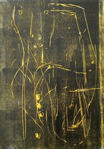 Nr. 22 o.T. 2020 Holzschnitt 5-12 60 x 42 cm