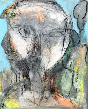 Nr. 20 o.T. Acryl a. Lw. 100 x 80 cm