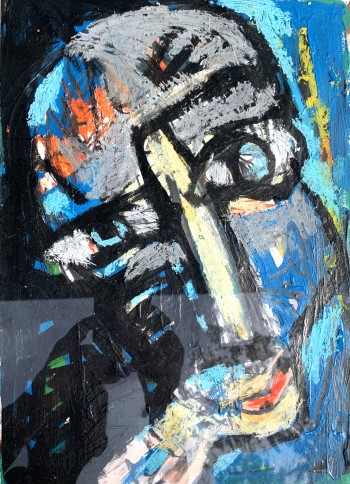 Nr. 29 o.T. 2009 Acryl a. Pap. 35 x 25 cm