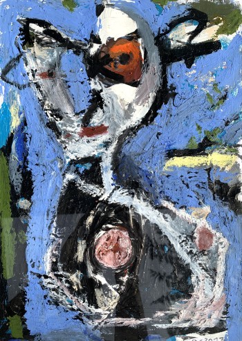 Nr. 31 Ciao bella 2013 Acryl a. Pap. 35 x 25 cm