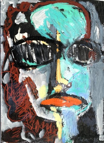 Nr. 26 o.T. 2013 Acryl a. Pap. 35 x 25 cm