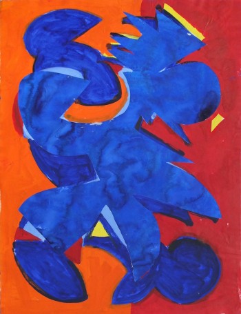 Nr. 3 OT3 1995 Collage a. Pap. 63 x 48 cm