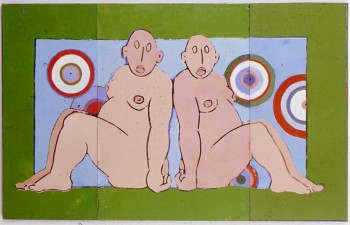 Nr. 20 Entgegengesetzt 2011 Linolschnitt 50 x 79 cm