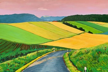 Nr. 4 Heimat Öl a. Hartfaser 80 x 120 cm