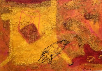 Nr. 14 o.T. 1996 Mischt. a. Pap. 30 x 41 cm