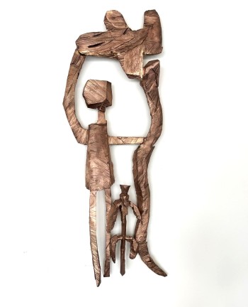 Nr. 2 Is this Paradise Bronze Unikat H 104 cm